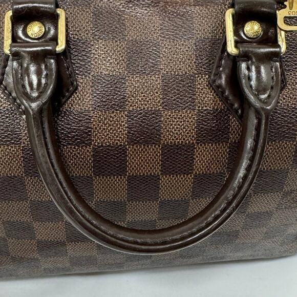 Authentic Louis Vuitton Damier Ebene Speedy 25 Bandouliere - Picture 4 of 16
